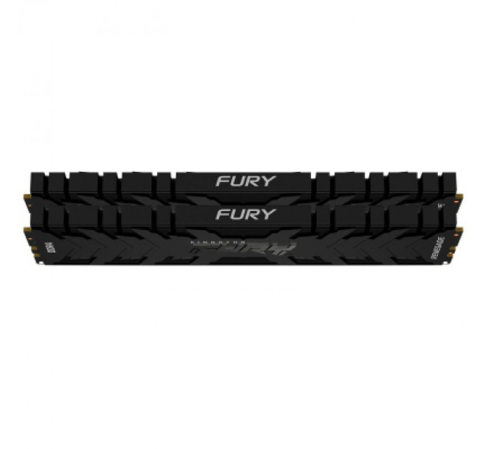 Kingston Fury (ex.HyperX) Модуль пам'яті для комп'ютера DDR4 16GB (2x8GB) 4600 MHz FURY Renegade Black Kingston Fury (ex.HyperX) (KF446C19RBK2/16)