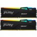 Kingston Fury (ex.HyperX) Модуль пам'яті для комп'ютера DDR5 16GB (2x8GB) 5600 MHz Beast RGB Kingston Fury (ex.HyperX) (KF556C40BBAK2-16)