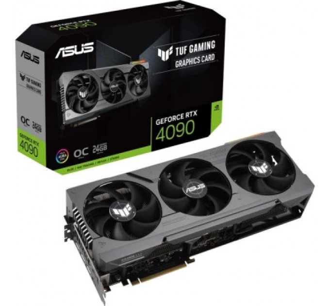 ASUS Відеокарта ASUS GeForce RTX4090 24GB TUF OC GAMING (TUF-RTX4090-O24G-GAMING)
