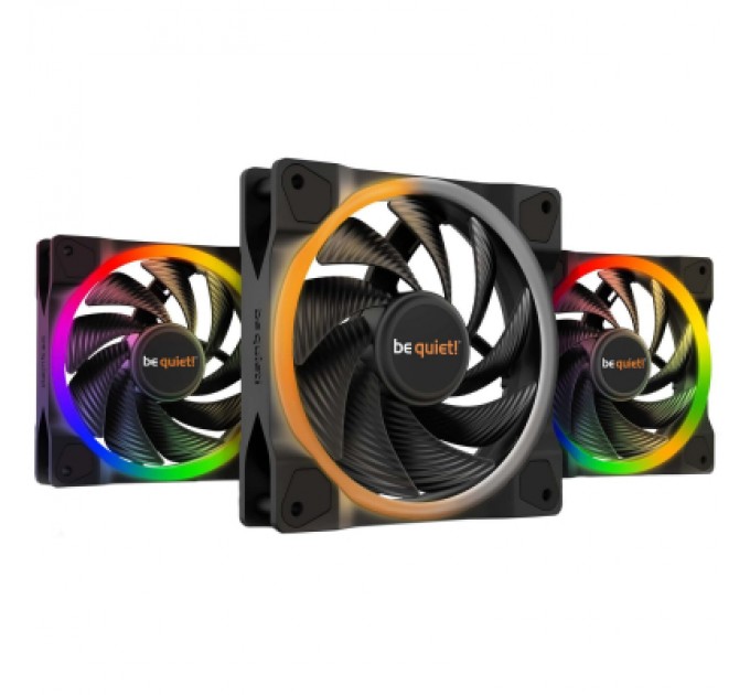 Be quiet! Кулер до корпусу Be quiet! Light Wings 140mm PWM high-speed 3 pcs (BL079)