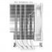 ID-Cooling Кулер до процесора ID-Cooling SE-226-XT ARGB Snow