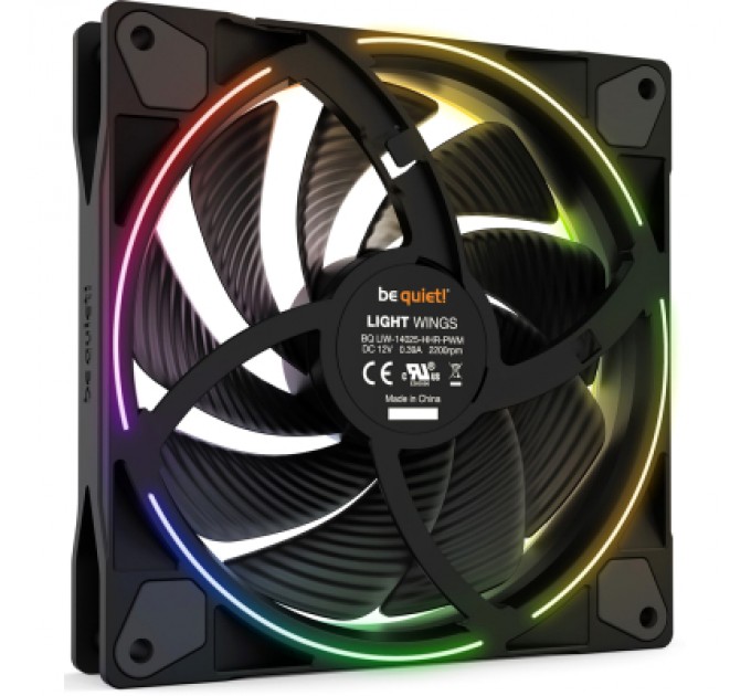 Be quiet! Кулер до корпусу Be quiet! Light Wings 140mm PWM high-speed (BL075)