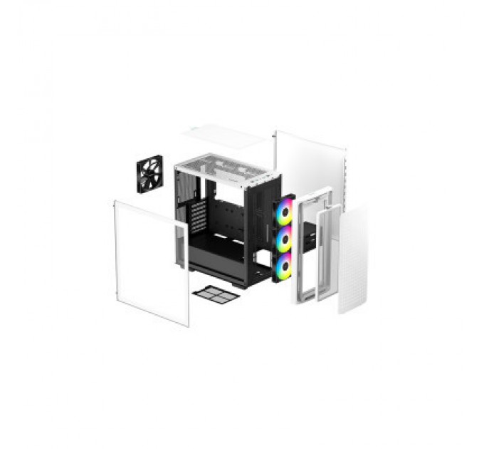 Deepcool Корпус Deepcool CK560 White (R-CK560-WHAAE4-G-1)