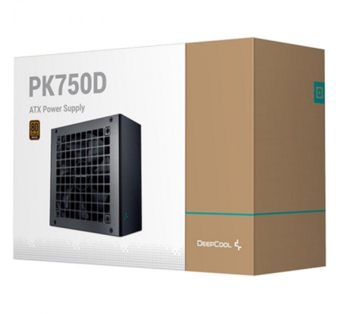 Deepcool Блок живлення Deepcool 750W PK750D (R-PK750D-FA0B-EU)