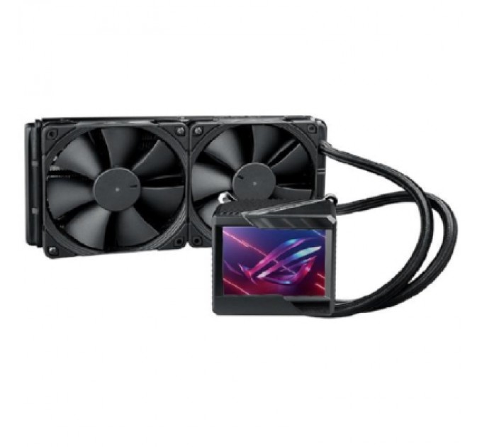 ASUS Система рідинного охолодження ASUS ROG RYUJIN II 240 LGA 115x,1700, 2011, 2011-3, 2066AMD AM4, TR4* OLED-дисплей вентил (90RC00A0-M0UAY0)