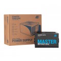 2E Блок живлення 2E MASTER POWER (550W), >80, 80+ White, 120mm, 1xMB 24pin(20+4), 1xCPU 8pin(4+4), 3xMolex, 5xSATA, (2E-MP550-120APFC)
