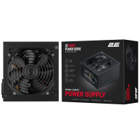 Блок живлення 2E BASIC POWER (400W), 80, 120mm, 1xMB 24pin(20+4), 1xCPU 8pin(4+4), 3xMolex, 4xSATA, 1xPCIe 8pin( (2E-BP400-120APFC)