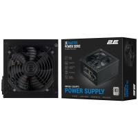 Блок живлення 2E MASTER POWER (650W), >80, 80+ White, 120mm, 1xMB 24pin(20+4), 1xCPU 8pin(4+4), 3xMolex, 5xSATA, (2E-MP650-120APFC)