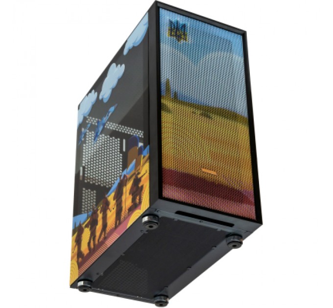 Корпус Vinga Pillar Black Freedom soldiers (01230011782)