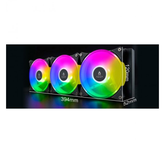 Система рідинного охолодження Azza Blizzard SP 360 (LCAZ-360R-ARGB SP)