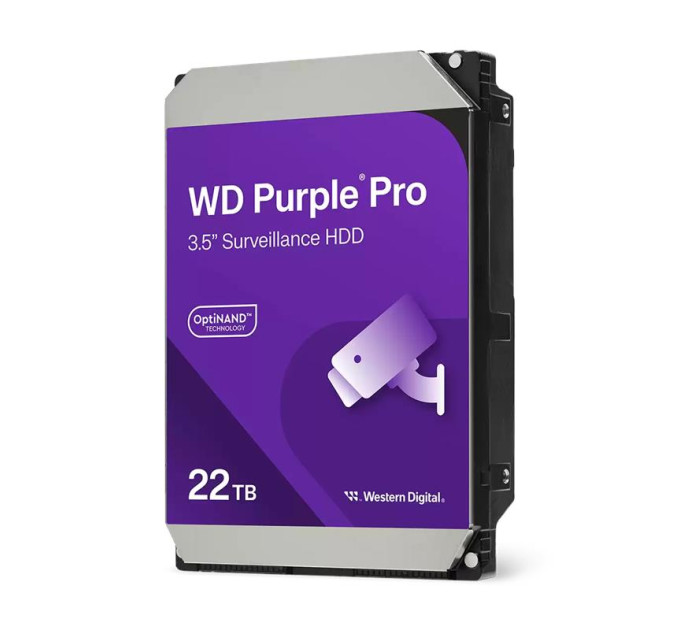 WD Жорсткий диск 3.5" 22TB WD (WD221PURP)