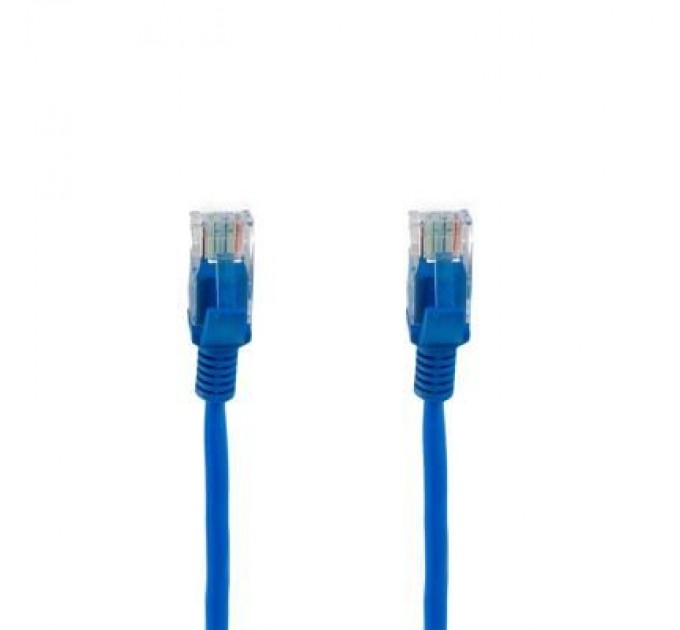Extradigital Патч-корд 4м, UTP, cat.5e, CCA, blue Extradigital (KBP1769)