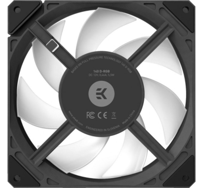 Ekwb Кулер до корпусу Ekwb EK-Loop Fan FPT 140 D-RGB - Black (3831109897621)