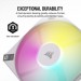 Corsair Кулер до корпусу Corsair iCUE AF120 RGB Slim White (CO-9050164-WW)