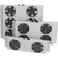 Вентиляторний модуль 2 вент. with thermostat, RAL 9005 Mirsan (MR.FAN2WT.01)
