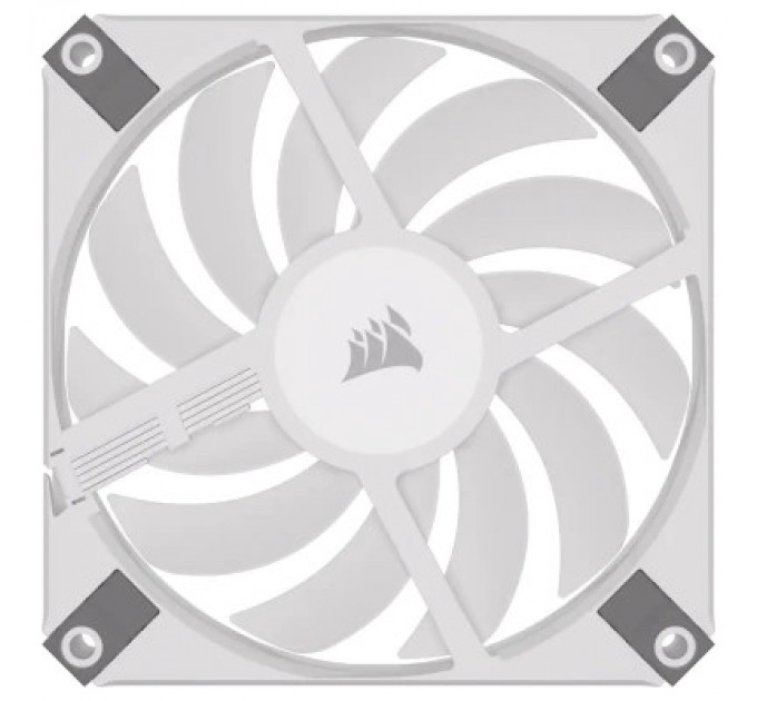 Corsair Кулер до корпусу Corsair iCUE AF120 RGB Slim White Dual Fan Kit (CO-9050165-WW)