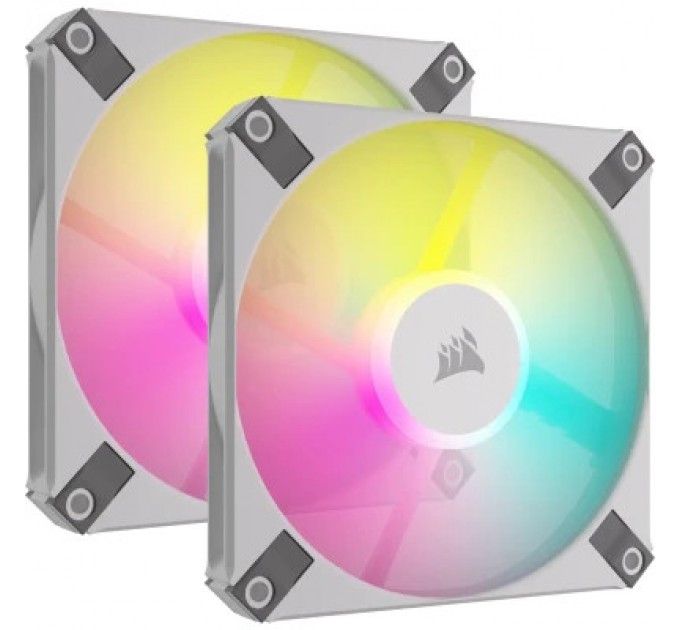 Corsair Кулер до корпусу Corsair iCUE AF120 RGB Slim White Dual Fan Kit (CO-9050165-WW)