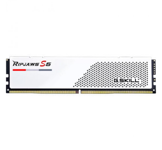 G.Skill Модуль пам'яті для комп'ютера DDR5 64GB (2x32GB) 6000 MHz Ripjaws S5 G.Skill (F5-6000J3040G32GX2-RS5W)