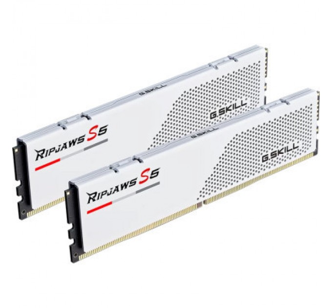 G.Skill Модуль пам'яті для комп'ютера DDR5 64GB (2x32GB) 6000 MHz Ripjaws S5 G.Skill (F5-6000J3040G32GX2-RS5W)