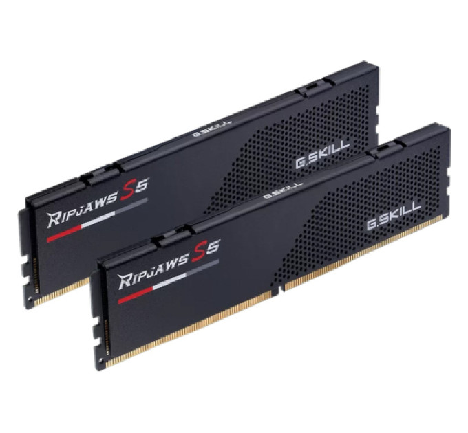 G.Skill Модуль пам'яті для комп'ютера DDR5 64GB (2x32GB) 6000 MHz Ripjaws S5 G.Skill (F5-6000J3238G32GX2-RS5K)