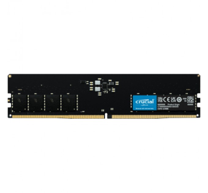 Micron Модуль пам'яті для комп'ютера DDR5 32GB 5200 MHz Micron (CT32G52C42U5)