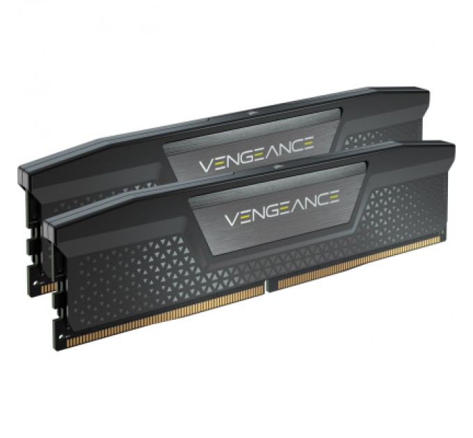 Corsair Модуль пам'яті для комп'ютера DDR5 16GB (2x8GB) 5200 MHz Vengeance Corsair (CMK16GX5M2B5200C40)