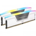 Corsair Модуль пам'яті для комп'ютера DDR5 32GB (2x16GB) 5200 MHz Vengeance RGB White Corsair (CMH32GX5M2B5200C40W)