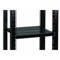 Conteg Полка 19" Conteg 1U глуб. 750 мм. до 100кг. RAL9005 (DP-PZ-750)
