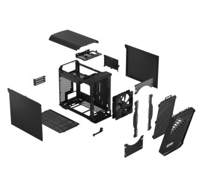 Fractal Design Корпус Fractal Design Torrent Nano Black Solid (FD-C-TOR1N-04)