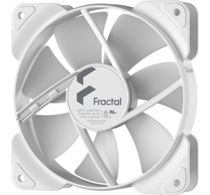 Fractal Design Кулер до корпусу Fractal Design Aspect 14 RGB PWM White Frame (FD-F-AS1-1409)