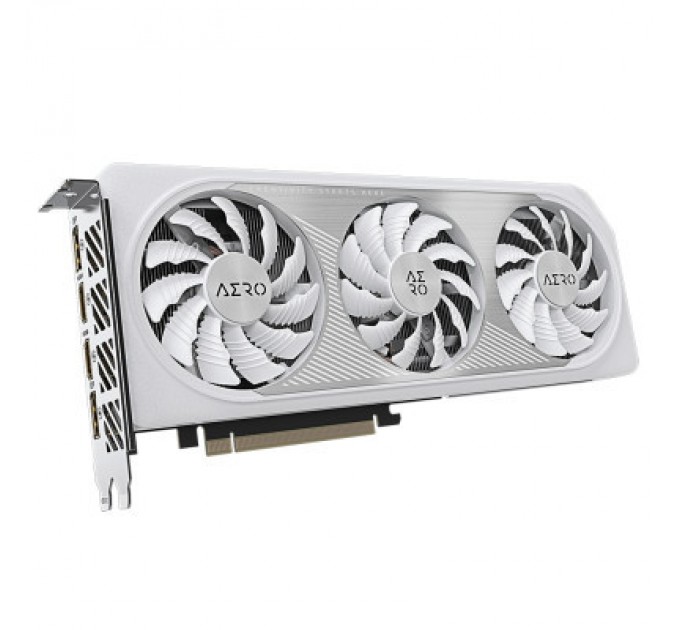 GIGABYTE Відеокарта GIGABYTE GeForce RTX4060 8Gb AERO OC (GV-N4060AERO OC-8GD)
