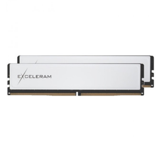 eXceleram Модуль пам'яті для комп'ютера DDR5 32GB (2x16GB) 5600 MHz White Sark eXceleram (EBW50320563638CD)
