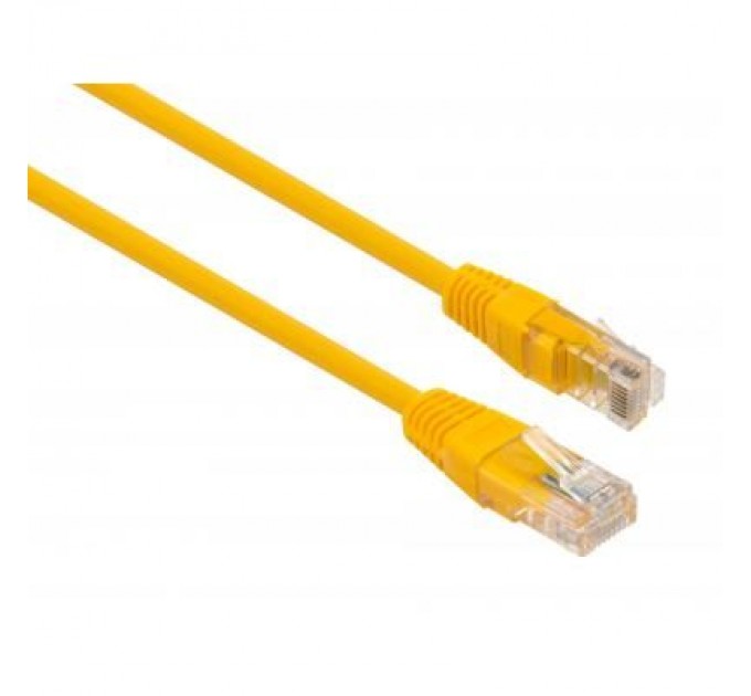 Vinga Патч-корд Vinga UTPCat5e 1.5 m CCA (VCPPCCCS1.5Y)