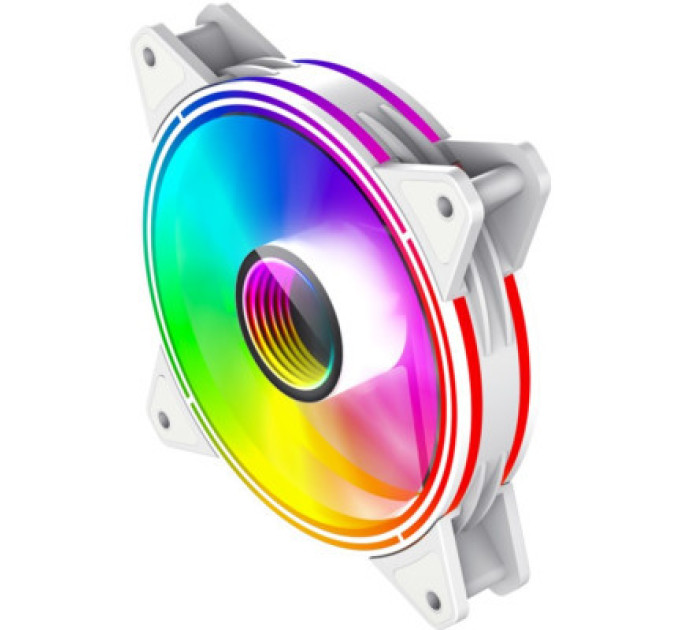 Gamemax Кулер до корпусу Gamemax FN-12Rainbow-Q-Infinity WT