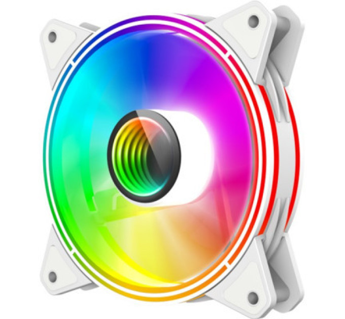 Gamemax Кулер до корпусу Gamemax FN-12Rainbow-Q-Infinity WT