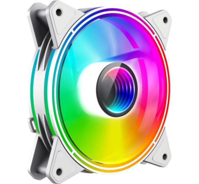 Gamemax Кулер до корпусу Gamemax FN-12Rainbow-Q-Infinity WT
