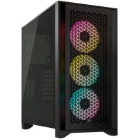Корпус Corsair iCUE 4000D RGB Airflow Black (CC-9011240-WW)
