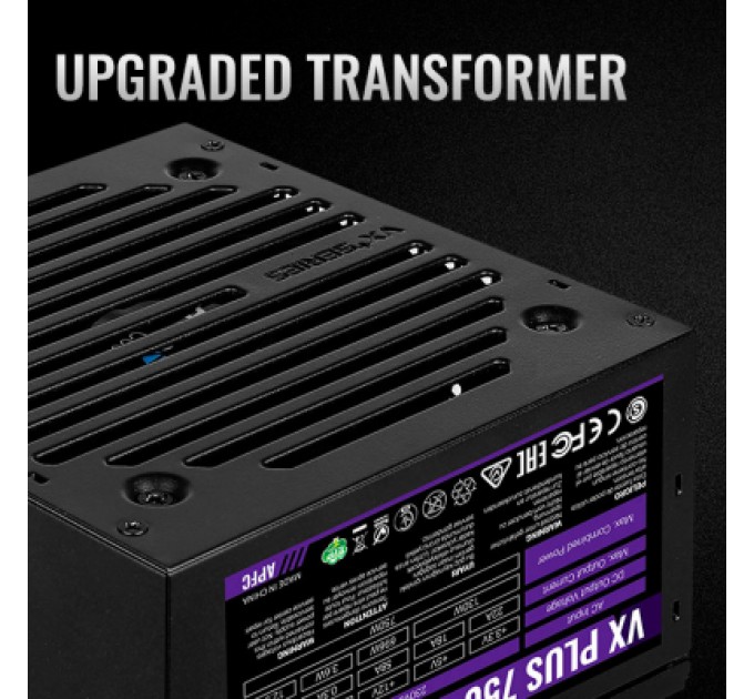 AeroCool Блок живлення AeroCool 750W VX Plus 750 (ACPN-VS75AEY.11)
