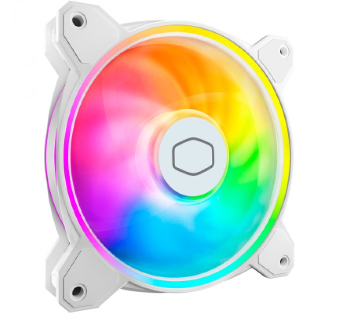 CoolerMaster Кулер до корпусу CoolerMaster MasterFan MF120 HALO White Edition (MFL-B2DW-21NP2-R2)