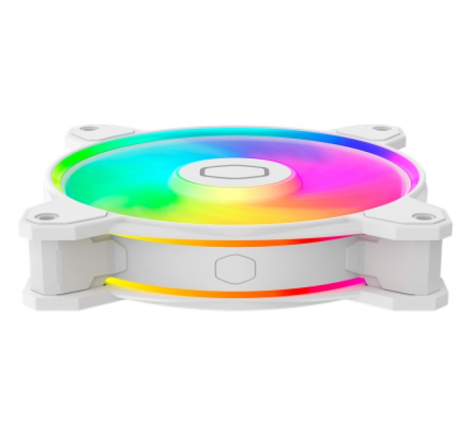 CoolerMaster Кулер до корпусу CoolerMaster MasterFan MF120 HALO White Edition (MFL-B2DW-21NP2-R2)