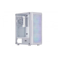 2E Корпус 2E Gaming Hexagon G338W, без БЖ, 2xUSB 3.0, 1xUSB Type-C, 1x120mm, 3x120mm ARGB, TG Side Panel, AT (2E-G338W)