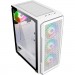 2E Корпус 2E Gaming Hexagon G338W, без БЖ, 2xUSB 3.0, 1xUSB Type-C, 1x120mm, 3x120mm ARGB, TG Side Panel, AT (2E-G338W)
