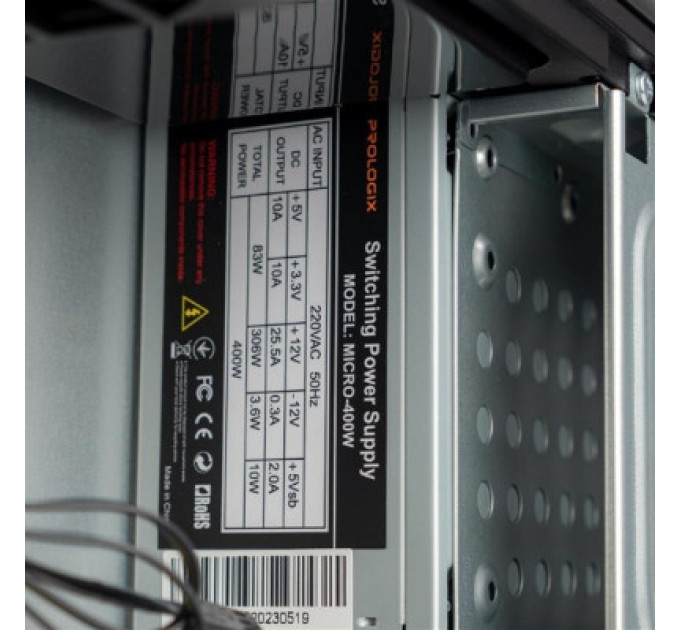 Prologix Корпус Prologix E106 Slim 400W