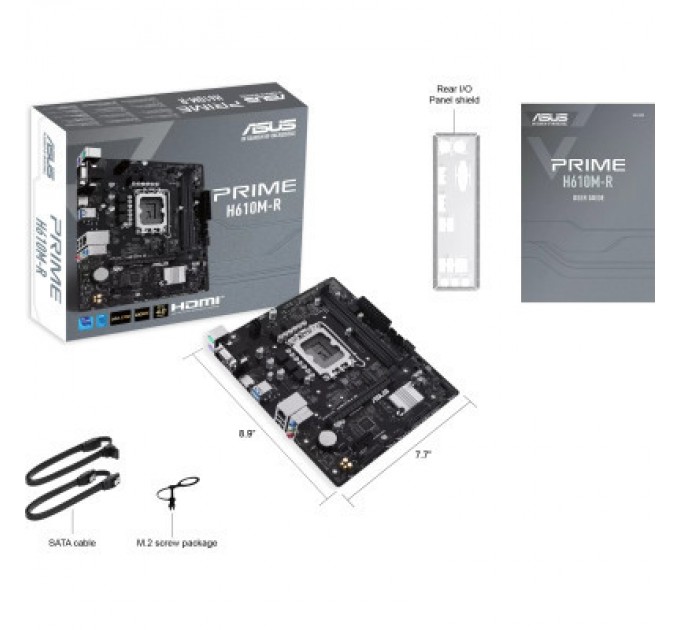 ASUS Материнська плата ASUS PRIME H610M-R-SI