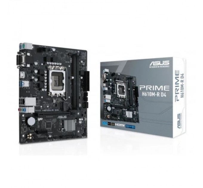 ASUS Материнська плата ASUS PRIME H610M-R-SI