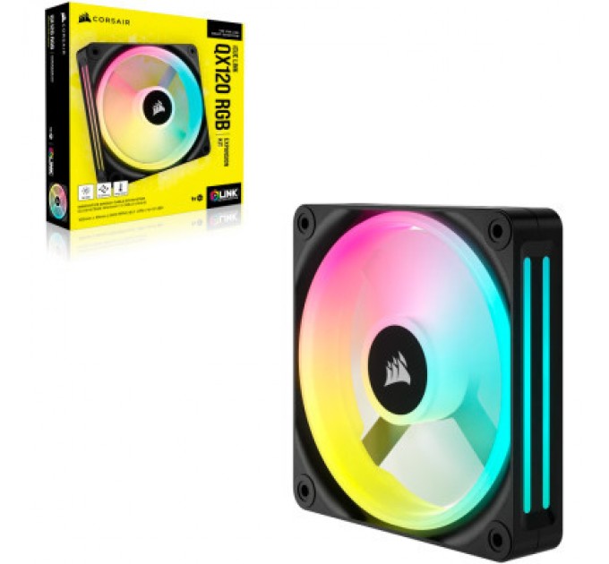Corsair Кулер до корпусу Corsair iCUE Link QX120 RGB PWM (CO-9051001-WW)