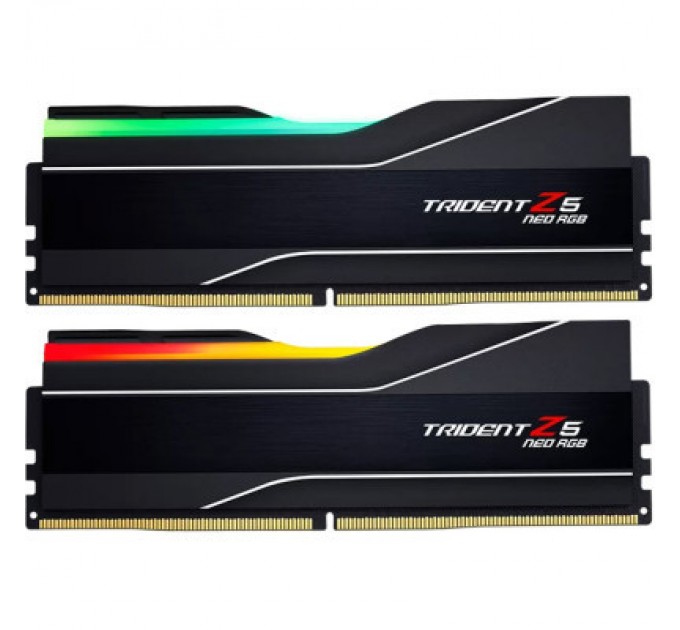 G.Skill Модуль пам'яті для комп'ютера DDR5 32GB (2x16GB) 6000 MHz Trident Z5 Neo RGB G.Skill (F5-6000J3238F16GX2-TZ5NR)