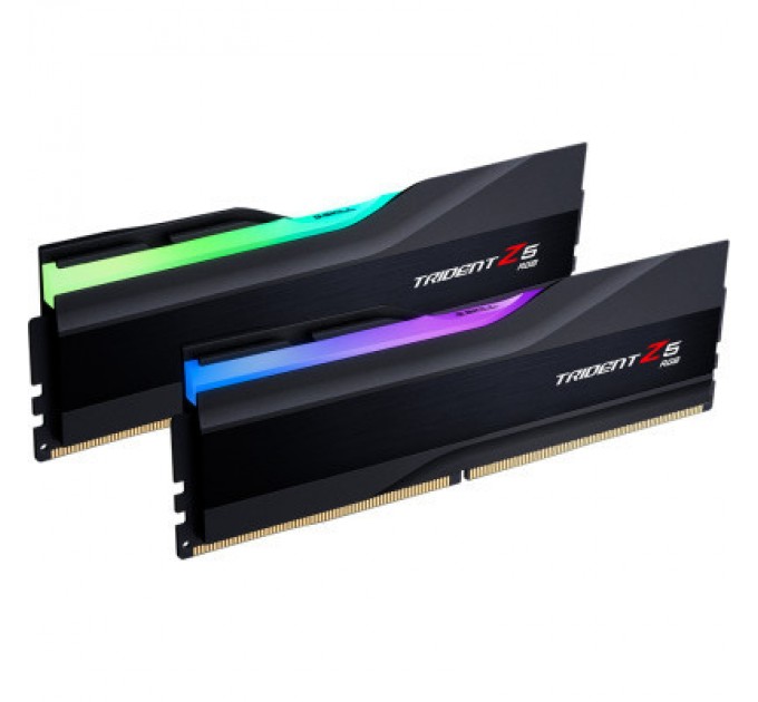 G.Skill Модуль пам'яті для комп'ютера DDR5 32GB (2x16GB) 6000 MHz Trident Z5 RGB Black G.Skill (F5-6000J3040F16GX2-TZ5RK)