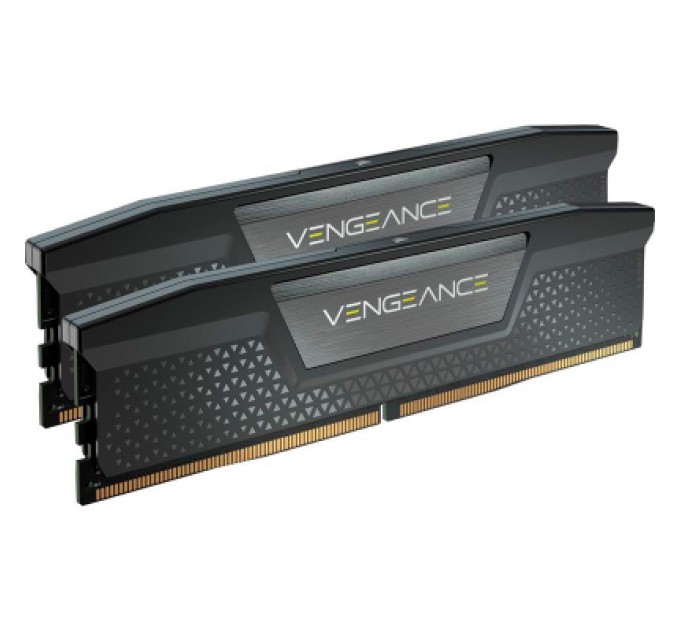 Corsair Модуль пам'яті для комп'ютера DDR5 48GB (2x24GB) 5200 MHz Vengeance Black Corsair (CMK48GX5M2B5200C38)