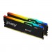 Kingston Модуль пам'яті для комп'ютера DDR5 64GB (2x32GB) 6000 MHz Beast RGB Kingston Fury (ex.HyperX) (KF560C40BBAK2-64)